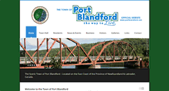 Desktop Screenshot of portblandford.com